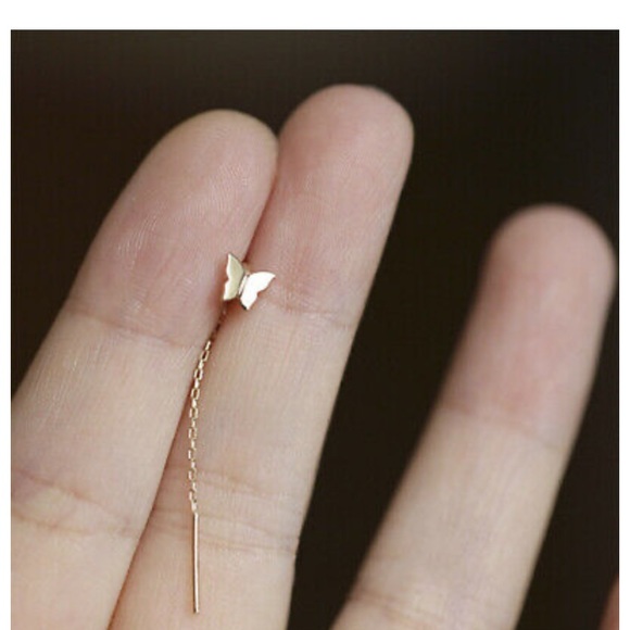 New Sterling silver butterfly earrings - Picture 7 of 8